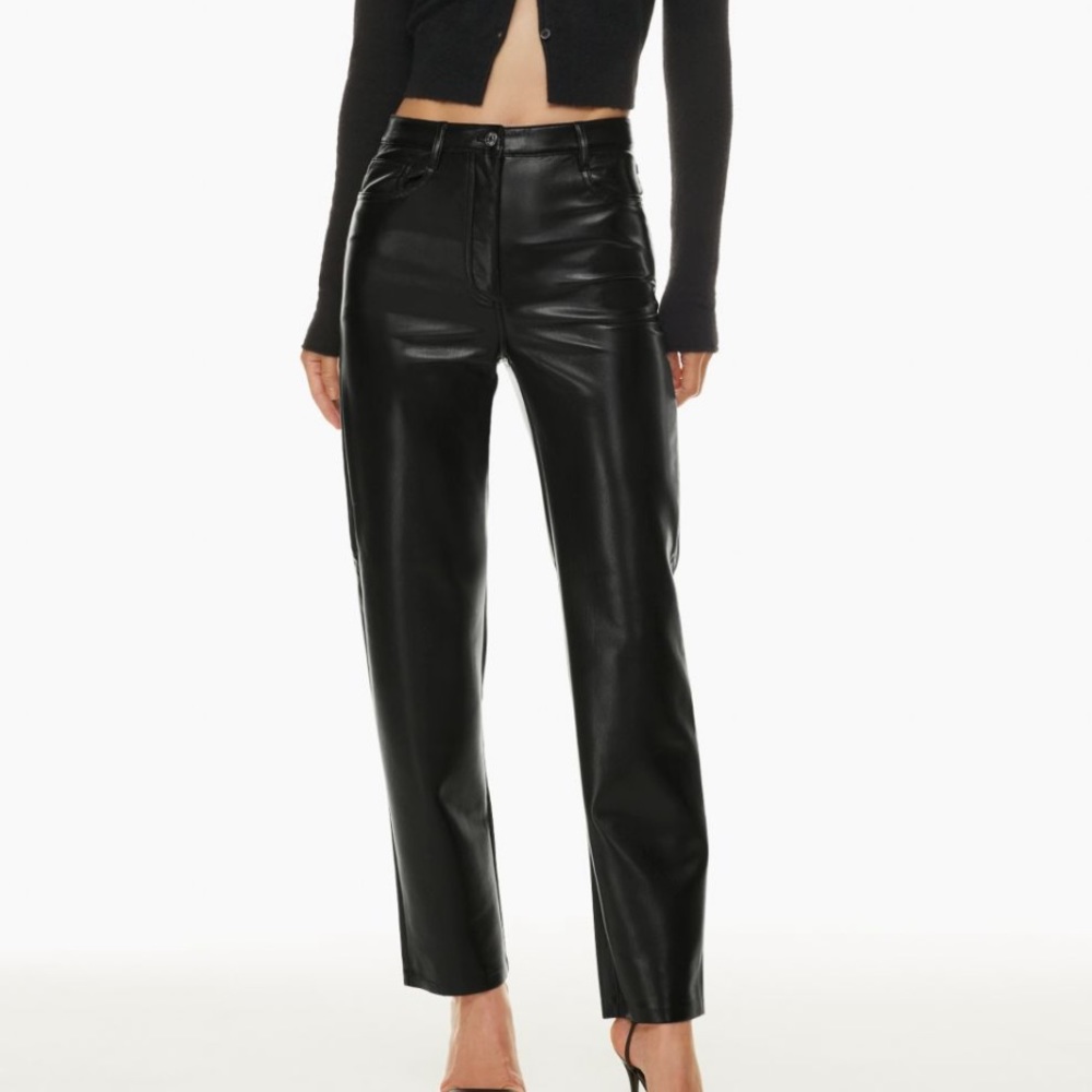 Aritzia Melina leather pants